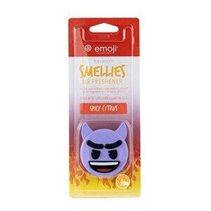 Spaceroom Emoji "Smellies" Spicy Citrus Air Freshener Clip For Car/Home